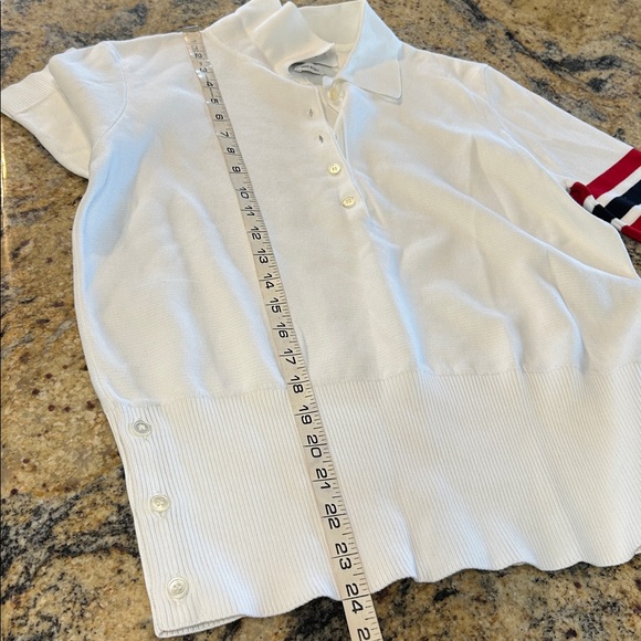 Thom Browne 4-Bar cotton polo - Picture 10 of 12
